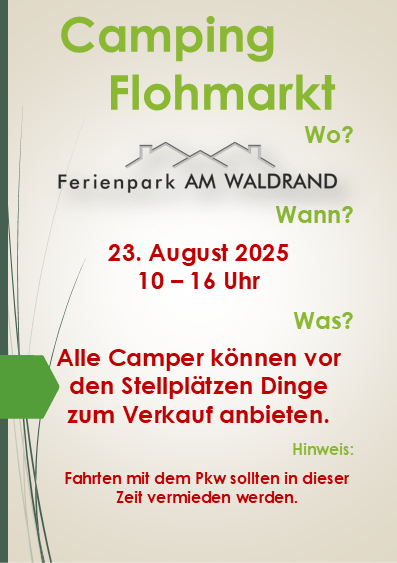 Camping-Flohmarkt